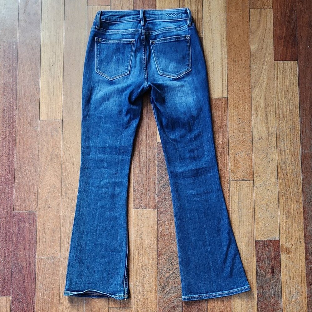 VIGOSS Jagger Boot Cut Faded Wash Jeans Size 24 - Picture 13 of 16